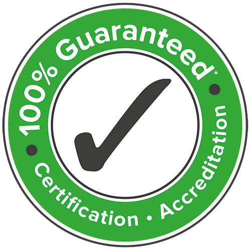 100% Guarantee Accreditation