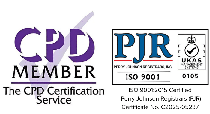 CPD Member and PJR ISO 9001 accreditation